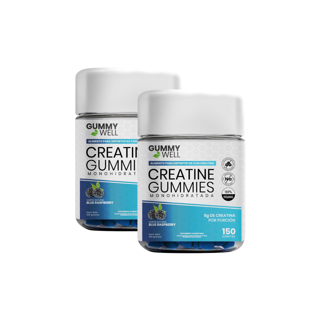 2 pack Gomitas de Creatina